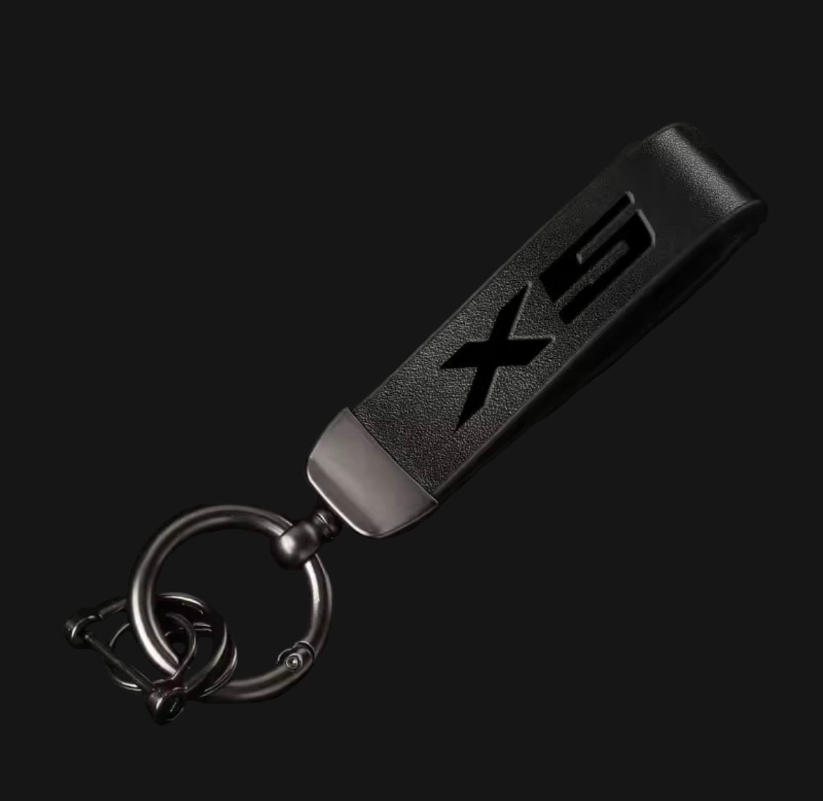 Leather BMW X5 Keychains