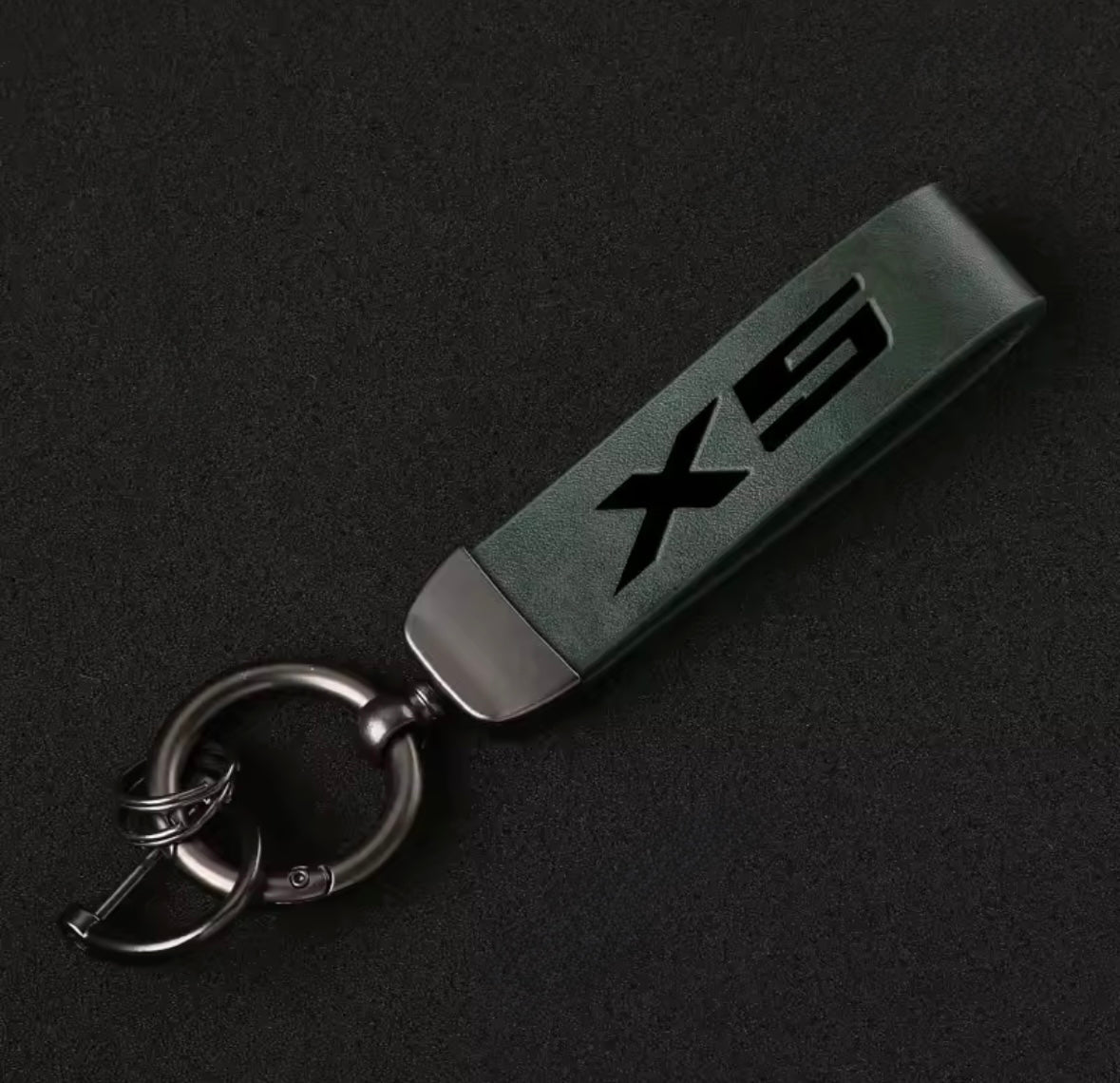 Leather BMW X5 Keychains