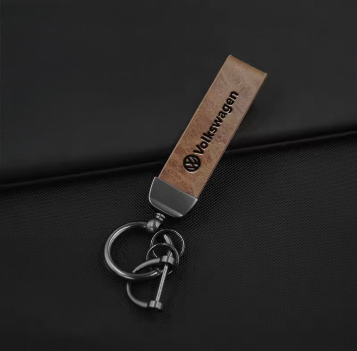 Leather Volkswagen Keyrings