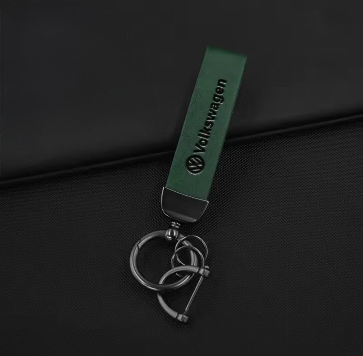 Leather Volkswagen Keyrings