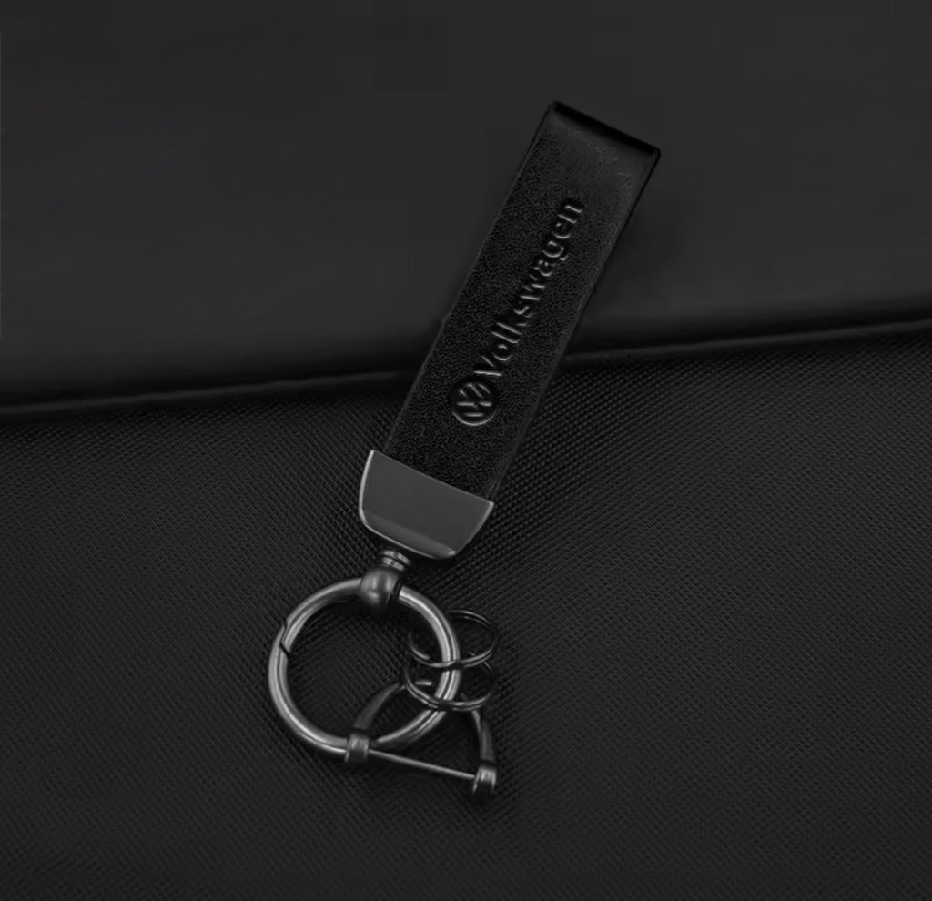Leather Volkswagen Keyrings