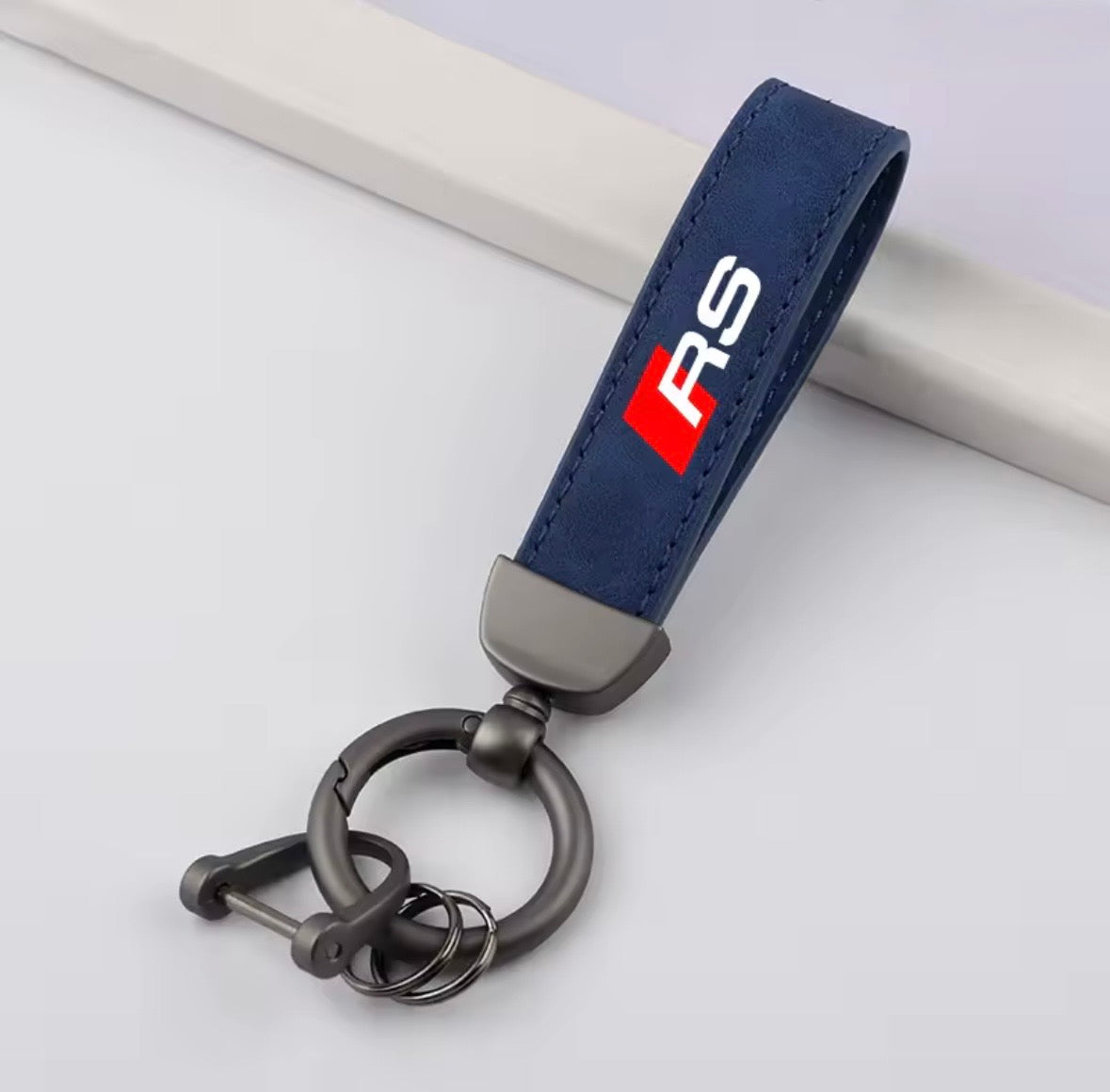 Leather Audi RS Keyrings