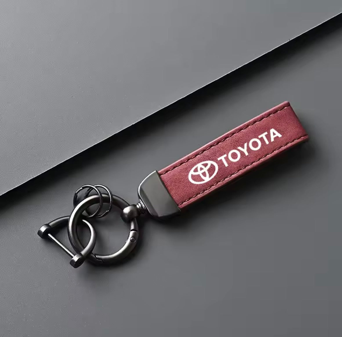 Leather Toyota Keyrings