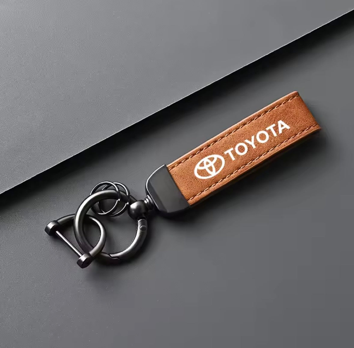 Leather Toyota Keyrings