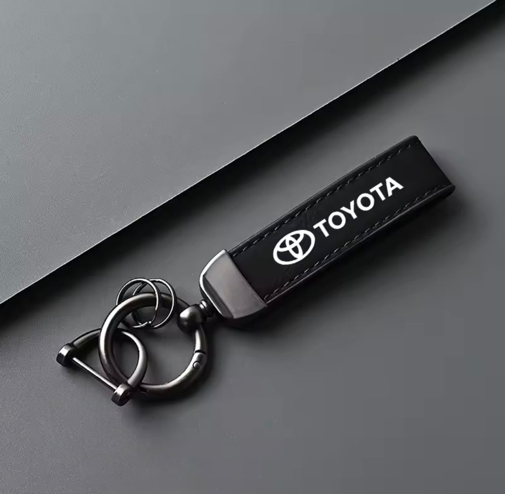 Leather Toyota Keyrings